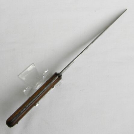 Germany WW2 Luftwaffe LUFTWAFFEN-KAMPFMESSER boot knife/fighting dagger, original scabbard; excellent - Image 10