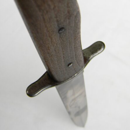 Germany WW2 Luftwaffe LUFTWAFFEN-KAMPFMESSER boot knife/fighting dagger, original scabbard; excellent - Image 13