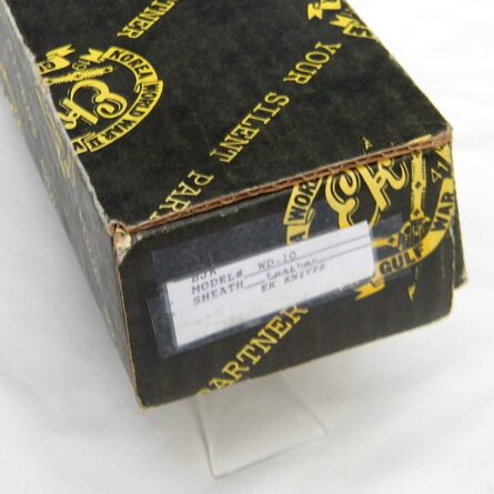 Ek Knives US-made 1990th model WD-10 AUSSIE BOWIE fighting knife, original sheath; rare NIB - Image 3