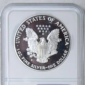 USA 1989S $1 Silver Eagle proof