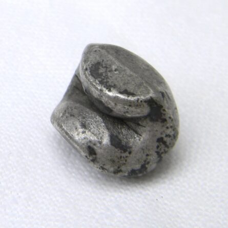 THAILAND, scarce Rama III era (1824-1851) silver 1 Baht "bullet money" 14.4 gm, XF - Image 4
