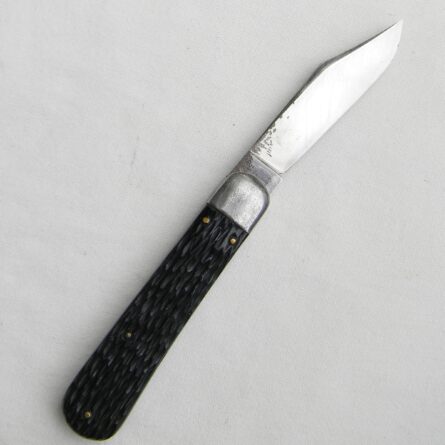 USA Schrade Walden, NY WW2 American paratrooper automatic knife, Type 2 w early jigged bone handle, excellent condition - Image 13