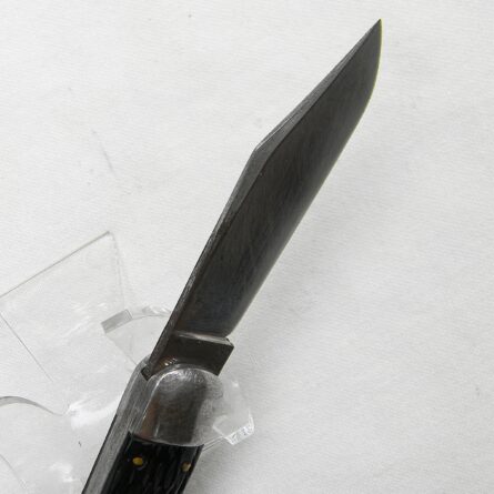 USA Schrade Walden, NY WW2 American paratrooper automatic knife, Type 2 w early jigged bone handle, excellent condition - Image 14