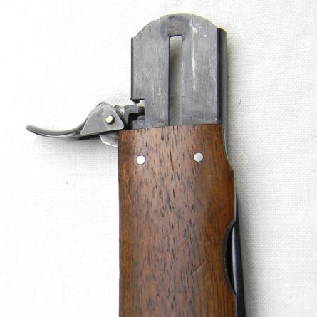 Original 1950th German Bundeswehr SMF takedown Model 2 Luftwaffe/paratrooper "gravity knife" (Fallschirmjäger-Messer); rare type - Image 17
