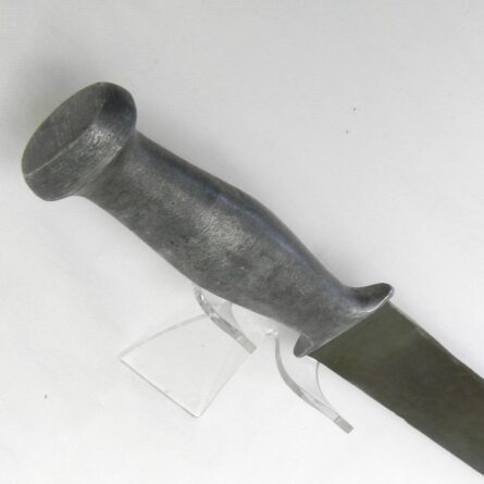 Original WW2 era "private purchase" type fighting knife with cast aluminum handle, orig scabbard; scarce type - Image 10