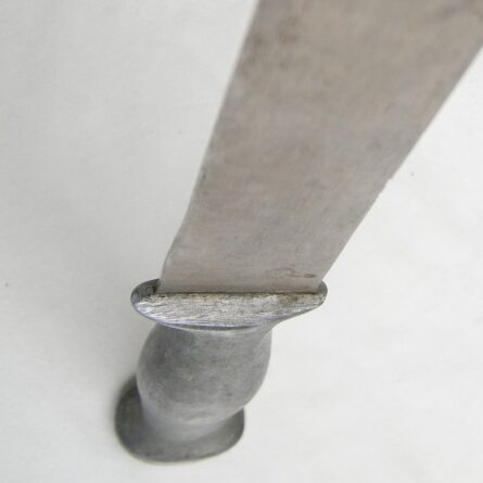 Original WW2 era "private purchase" type fighting knife with cast aluminum handle, orig scabbard; scarce type - Image 13