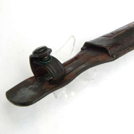 Original WW2 era "private purchase" type fighting knife with cast aluminum handle, orig scabbard; scarce type - Image 7