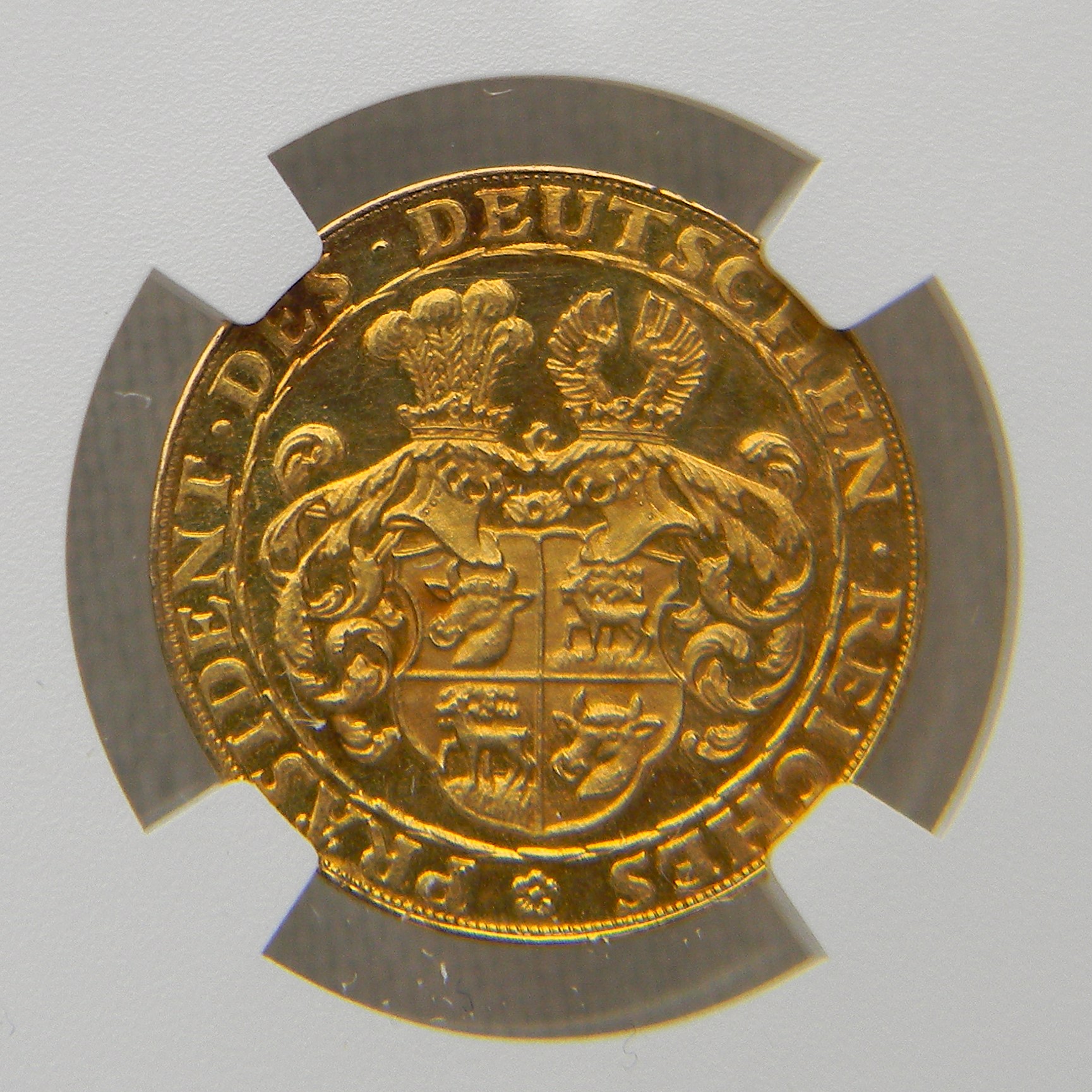 Germany 1928 Hindenburg gold