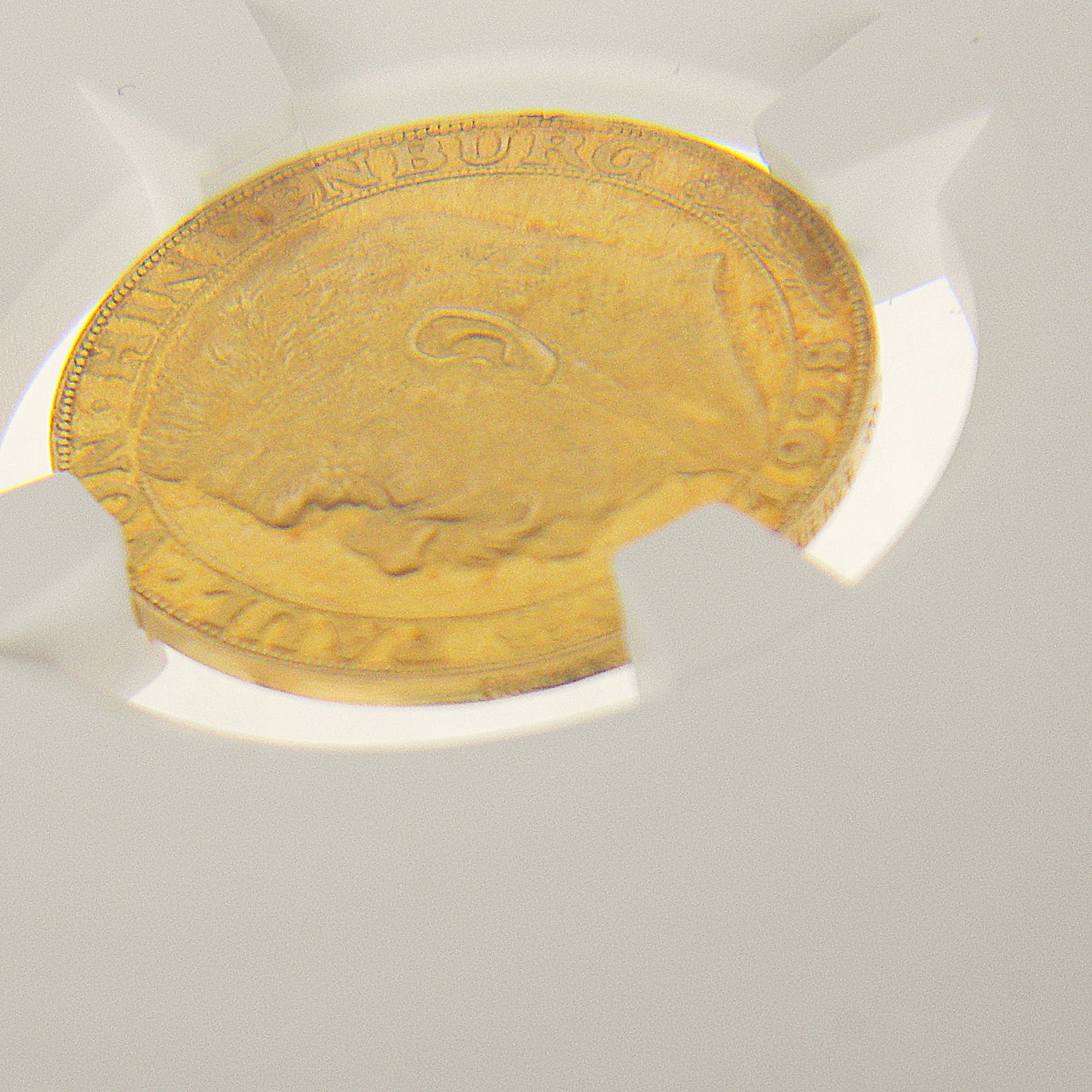 Germany rare 1928 Hindenburg gold 10 Mark pattern by Karl Goetz (K-415 medal); NGC graded PF65 Cameo - Image 7