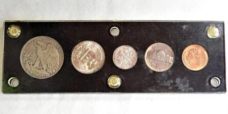 US 1946 silver type set