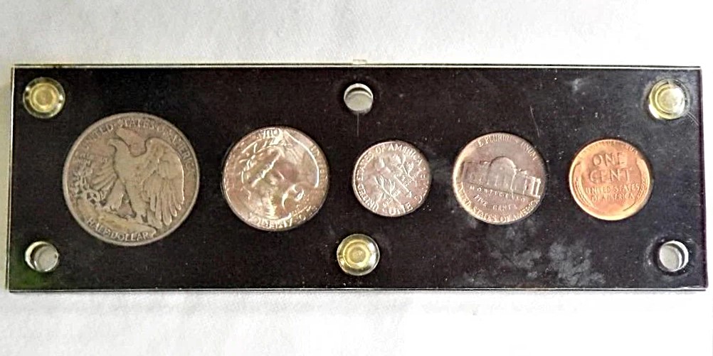 US 1946 silver type set