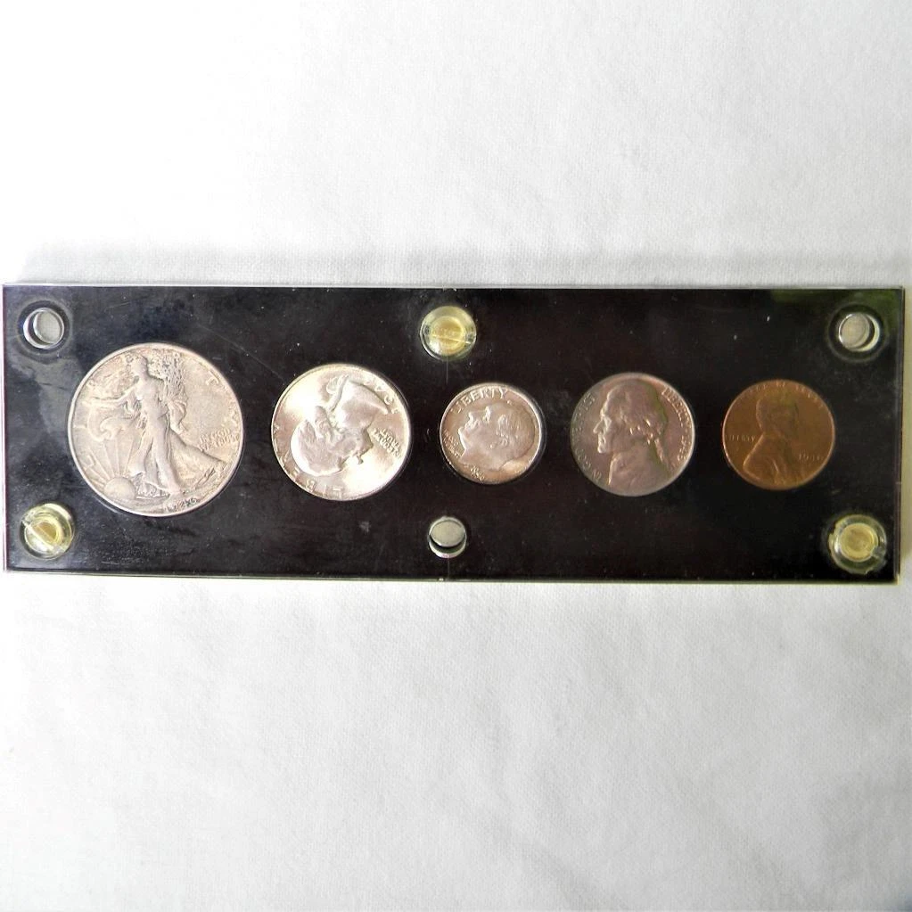 US 1946 silver type set
