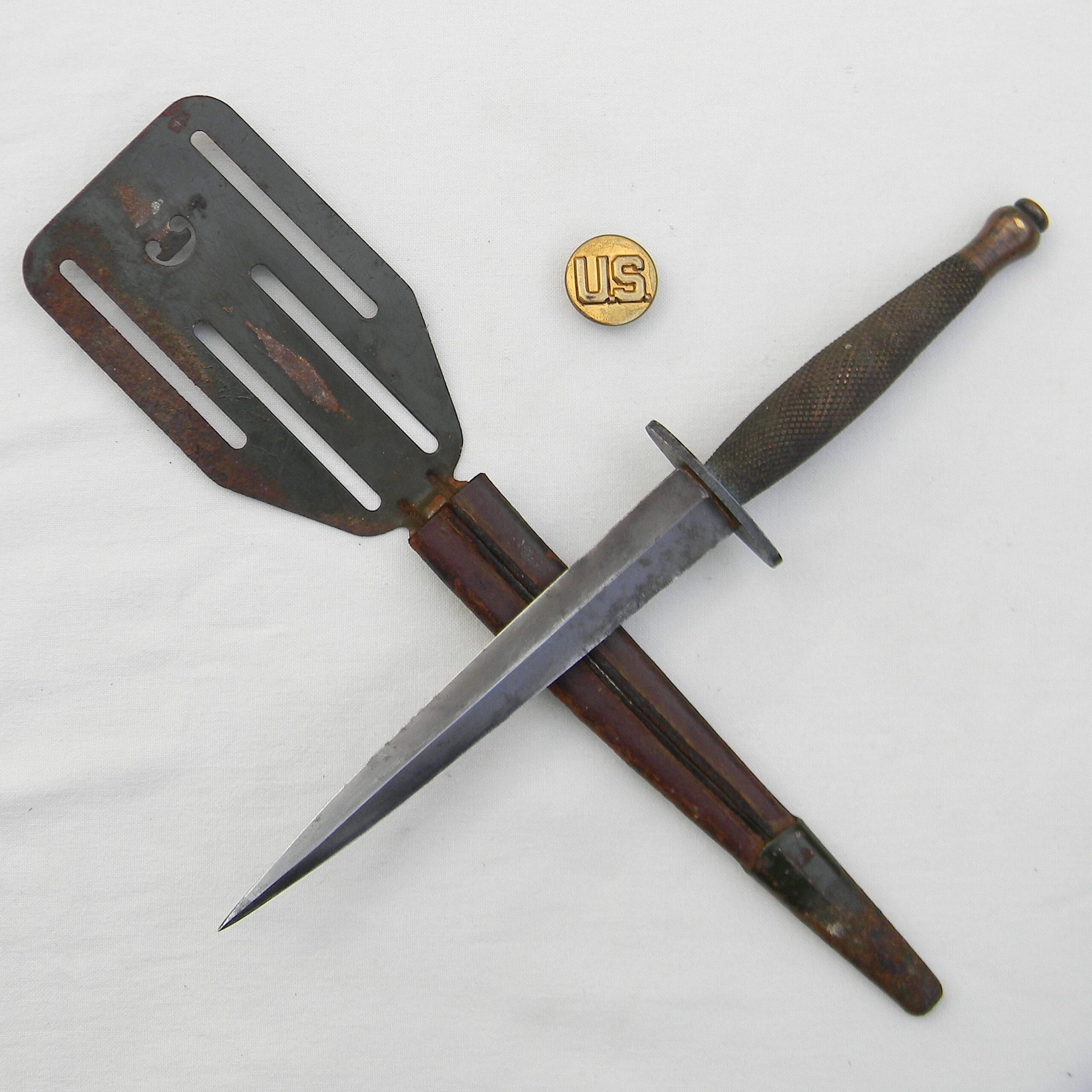 WW2 US OSS stiletto dagger