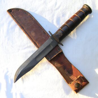 WW2 KABAR USN MK2 fighting knife