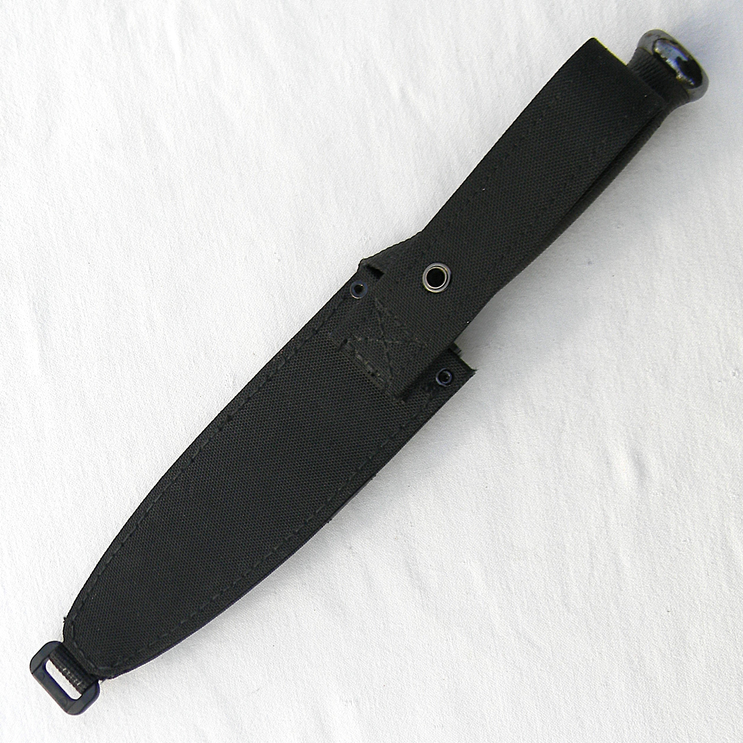 SOG model S21 Recon Government fighting knife made in Seki, Japan 1990-1999, early Condura nylon sheath; very rare discontinued model; UNUSED - Image 3