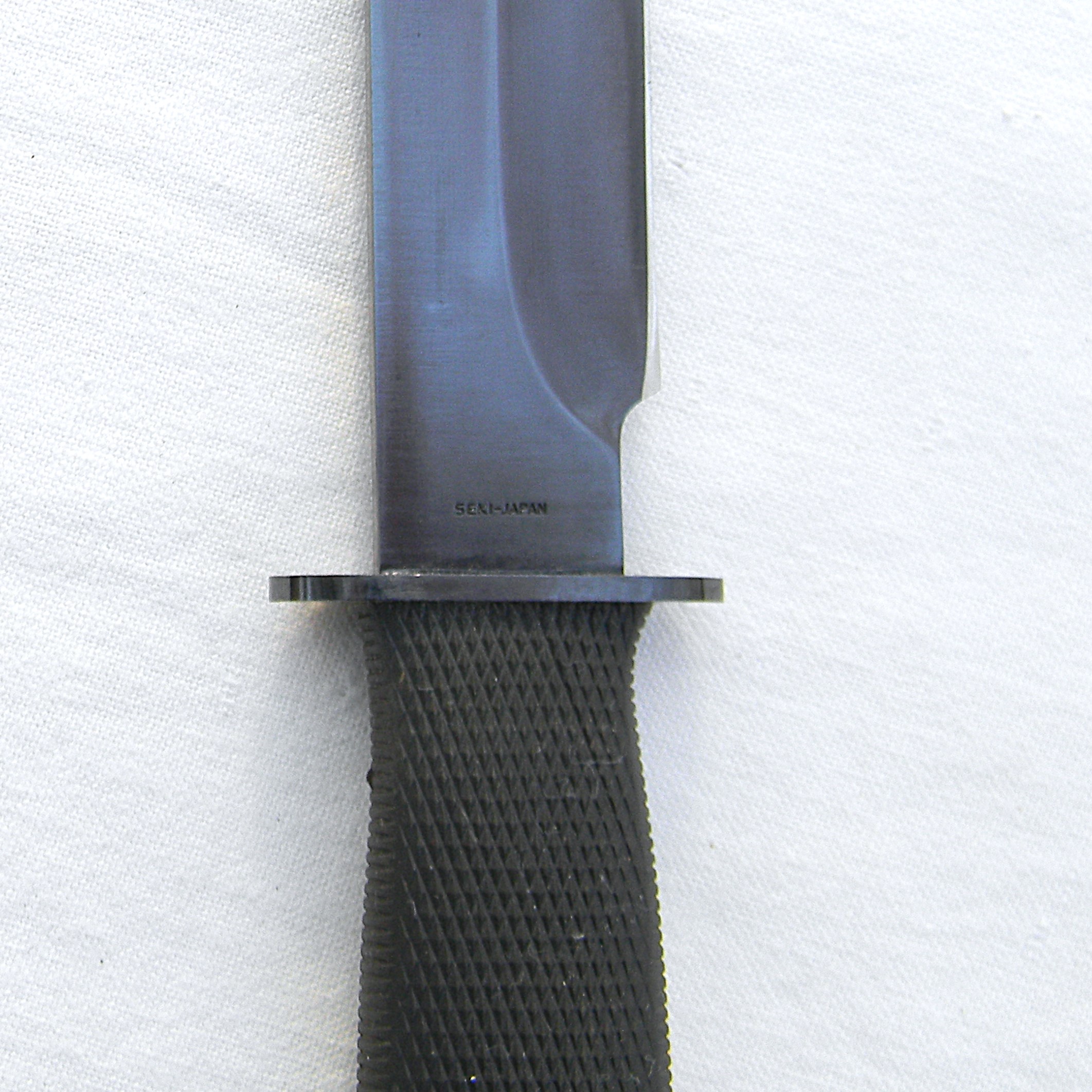 SOG model S21 Recon Government fighting knife made in Seki, Japan 1990-1999, early Condura nylon sheath; very rare discontinued model; UNUSED - Image 7