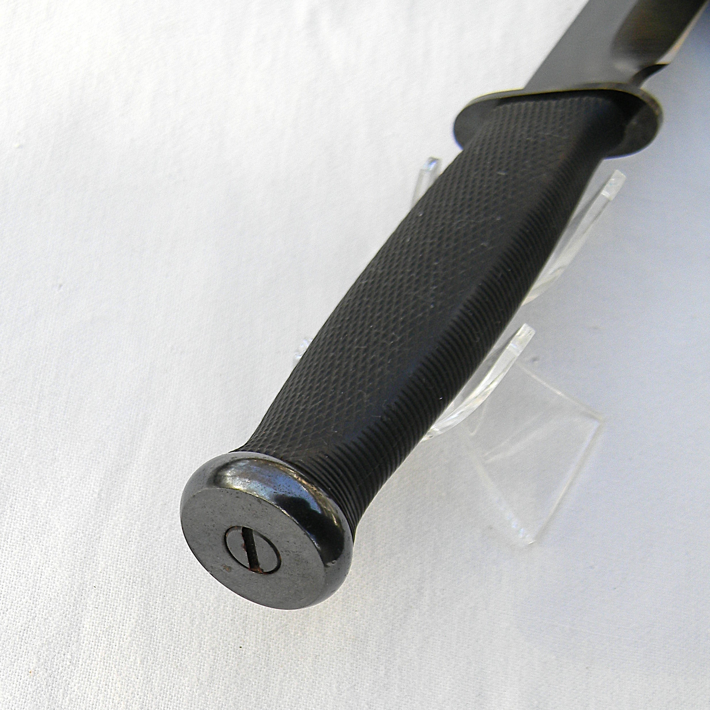 SOG model S21 Recon Government fighting knife made in Seki, Japan 1990-1999, early Condura nylon sheath; very rare discontinued model; UNUSED - Image 12