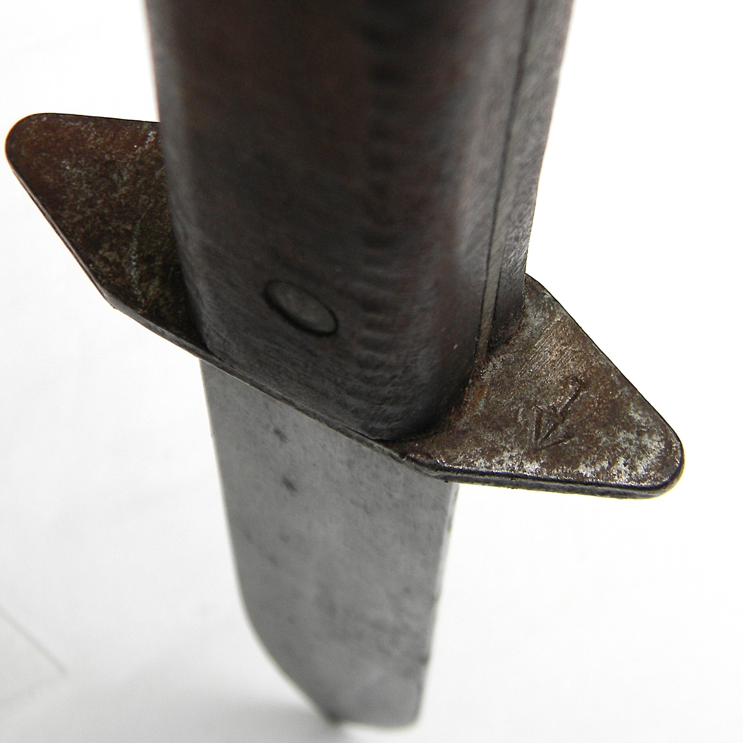 Australia WW2 Whittingslowe Engineering (WE) Australian Commando knife, original 1944 JW Trathen & Co scabbard; rare - Image 14