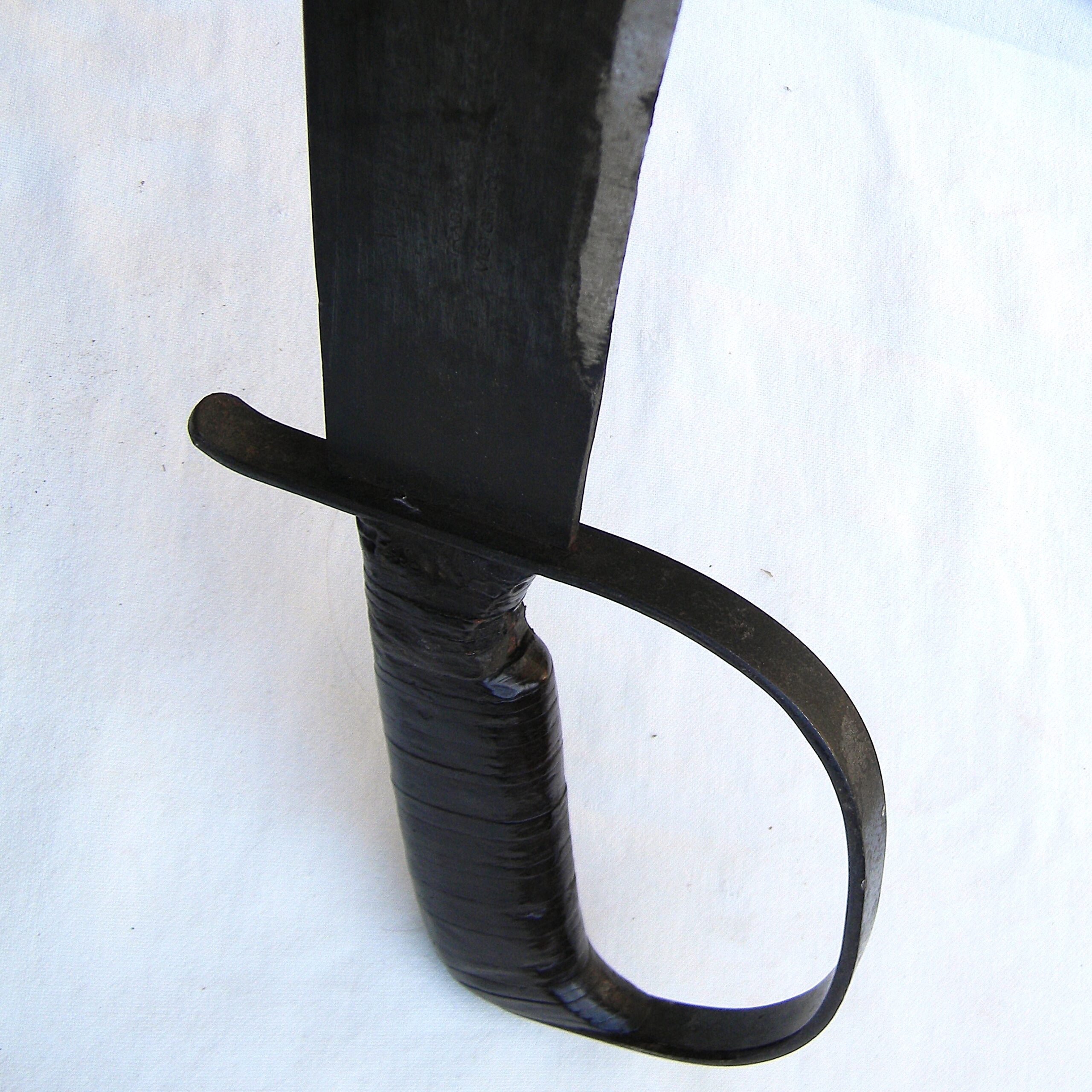 USA, Victor Tool Co. WW2 era "Woodmans Pal" model LC-14-B Survival Machete; original web scabbard - Image 7