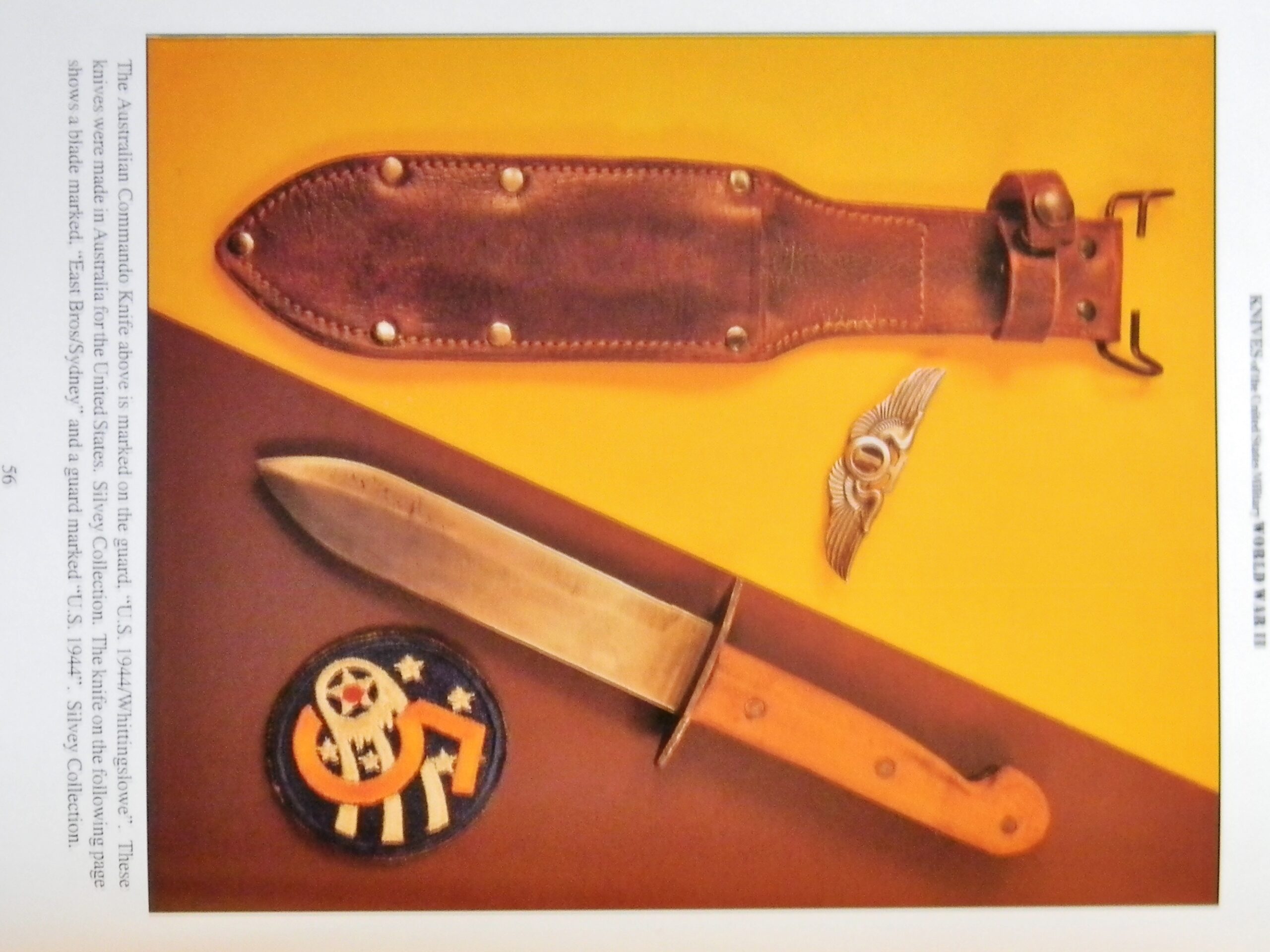 Australian 1944 fighting knife