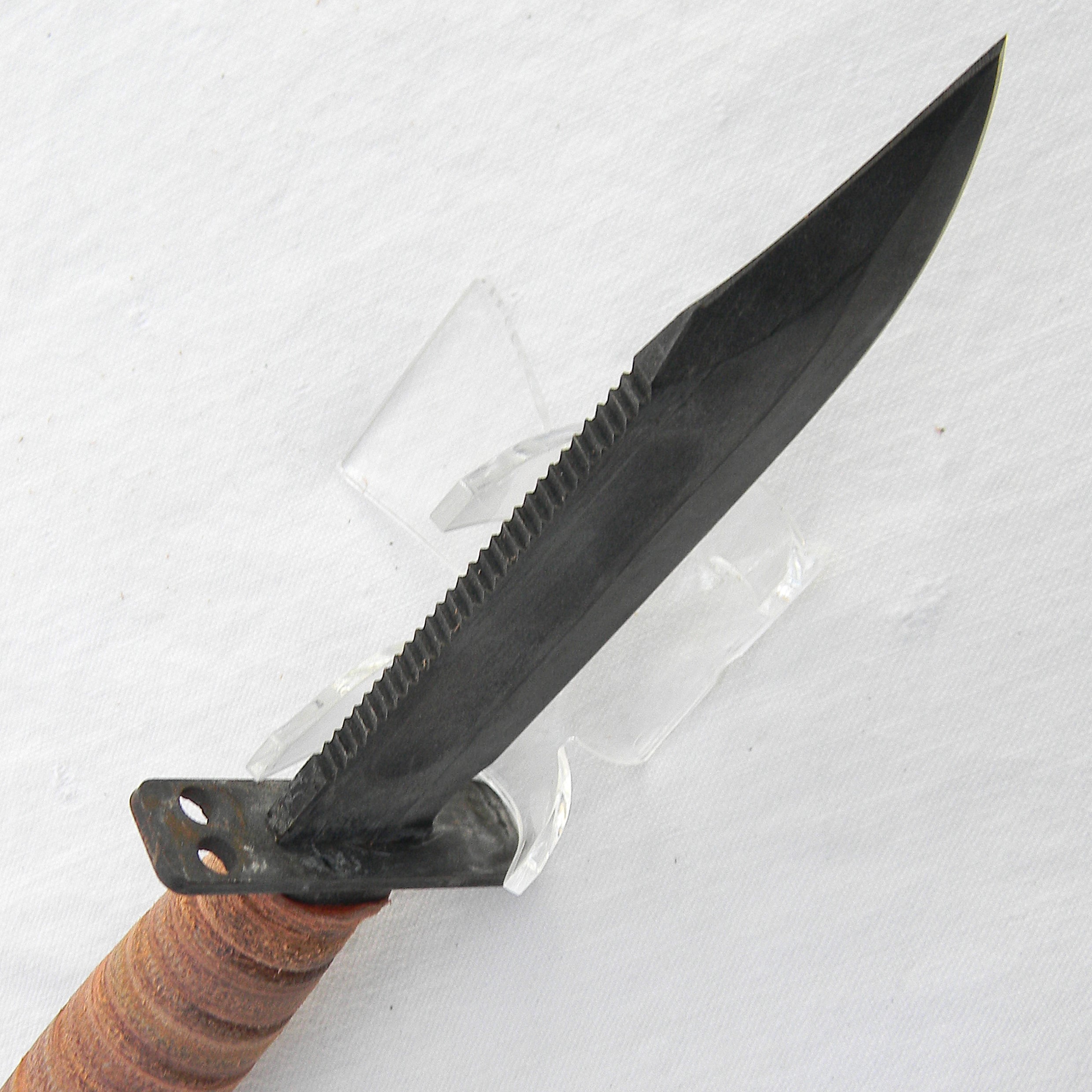 Ontario Jet Pilot Survival Knife dated 07-2008; original scabbard with stone; UNUSED - Image 10