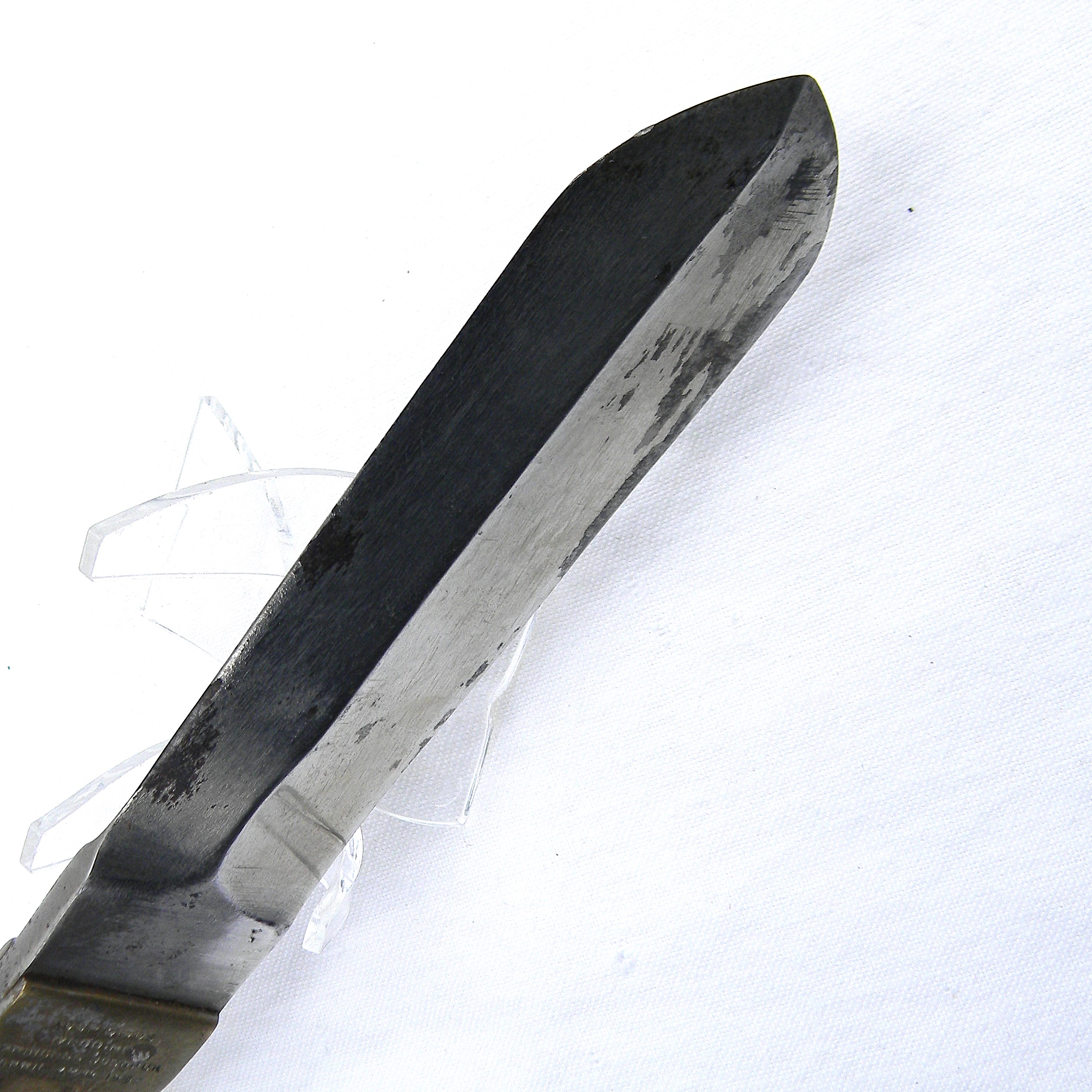 Middle Eastern type fighting dagger issued for 1950 Jodhpur City Princess Wedding, original scabbard; rare knuckle fighter type - Image 14