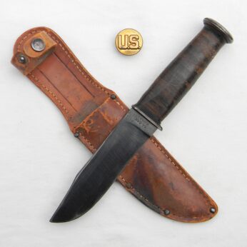 WW2 Ka-Bar USN Seabee utility knife