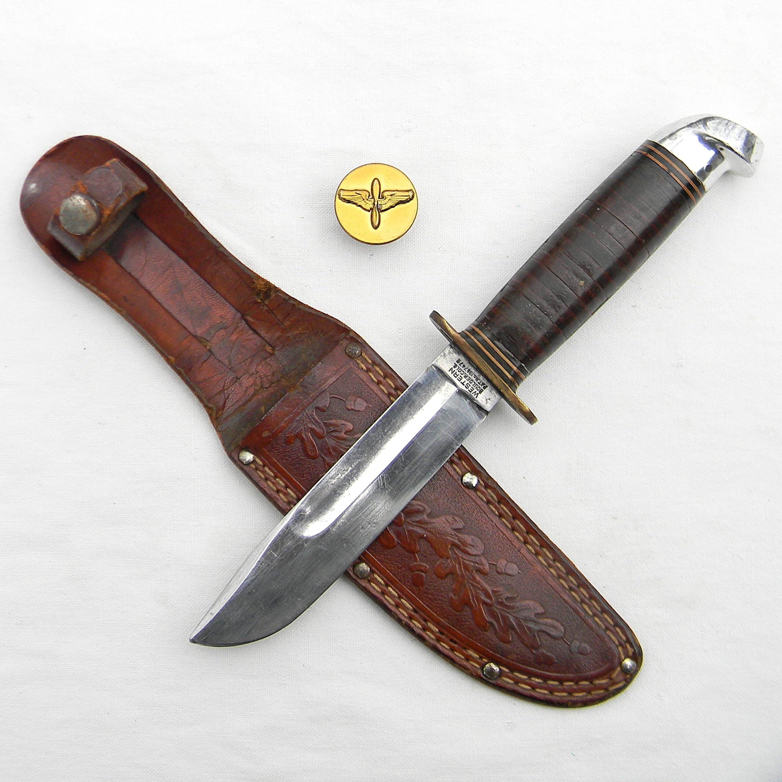 WW2 USAF Pilot Knife Western Baby Shark