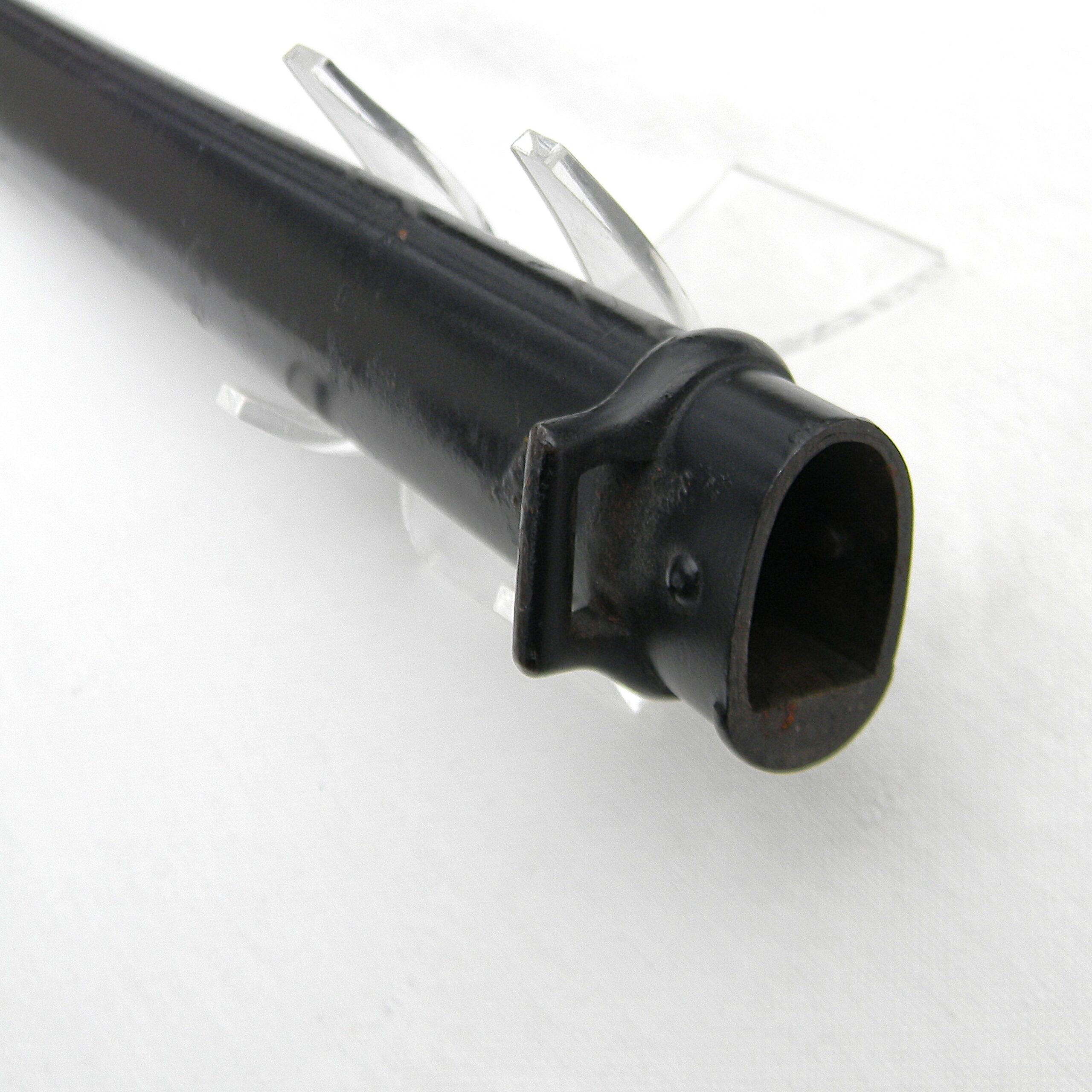 France WW1 era D-guard fighting knife made from M1874 Gras bayonet; original metal scabbard; rare type in museum quality condition - Image 5