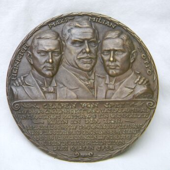 Germany Karl Goetz 1914 Admiral Spee medal