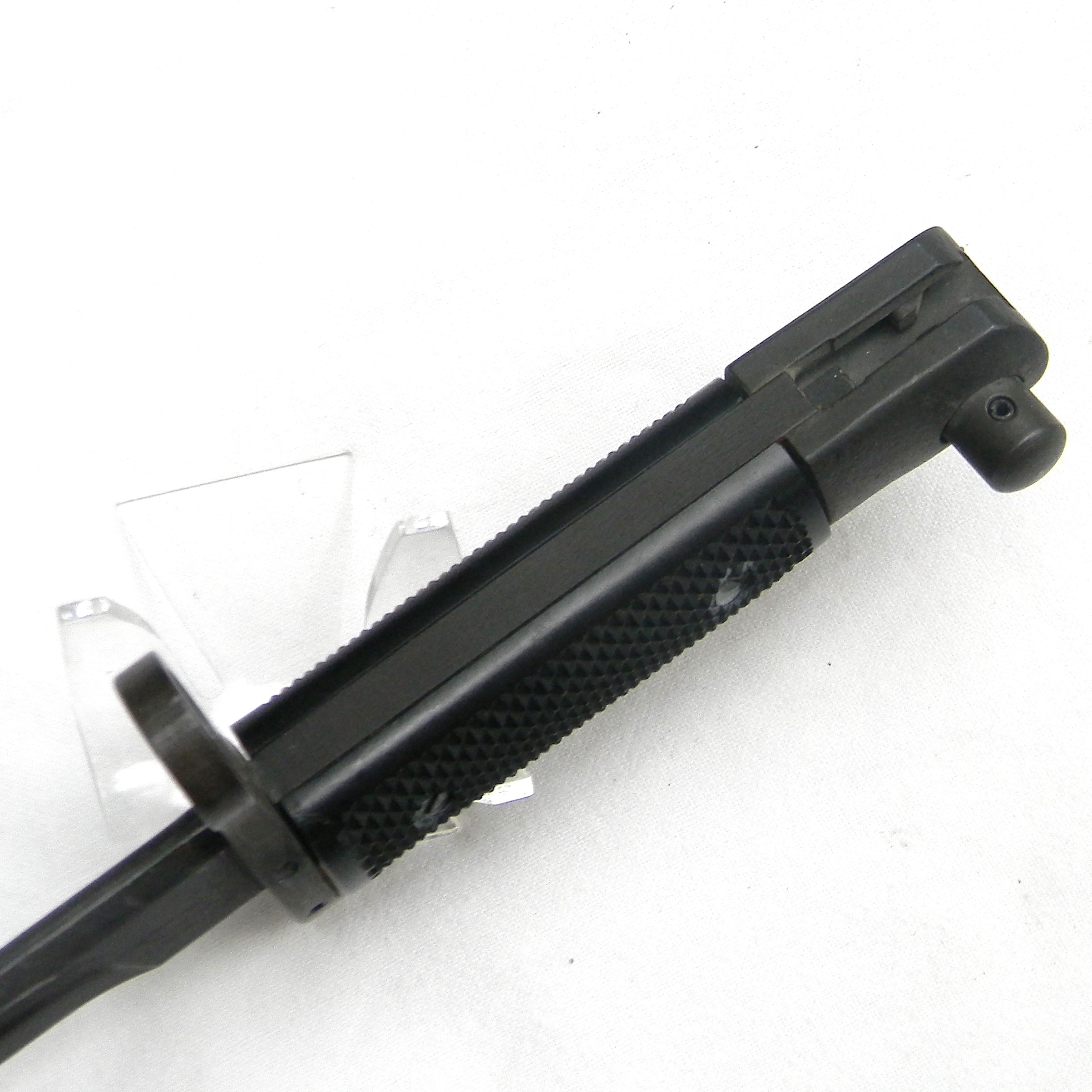 Vietnam War era rare Canadian Arsenals (CA) M1917 bayonet for US 12-gauge trench gun, orig VZM scabbard, 1960s production; UNUSED - Image 10