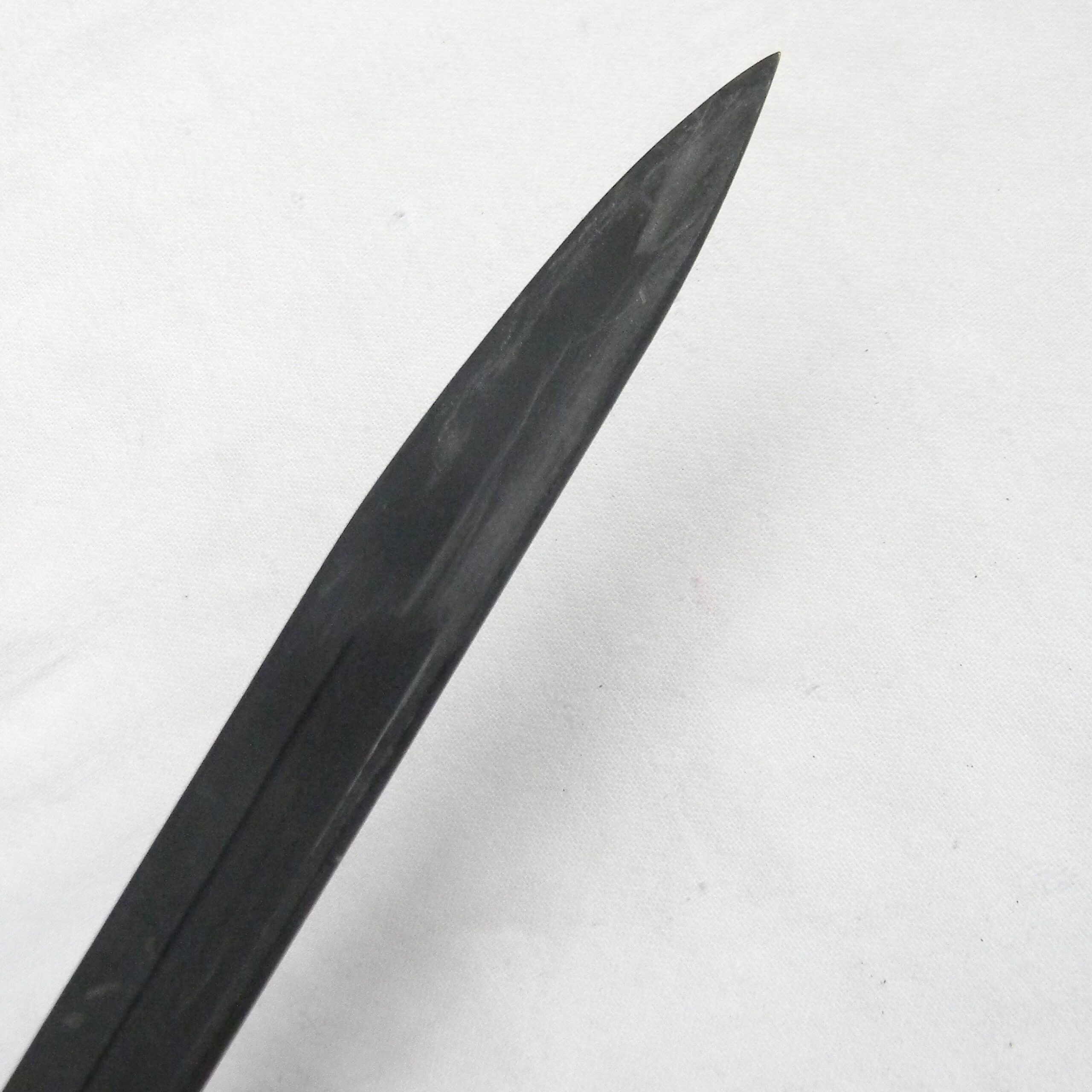 Vietnam War era rare Canadian Arsenals (CA) M1917 bayonet for US 12-gauge trench gun, orig VZM scabbard, 1960s production; UNUSED - Image 8