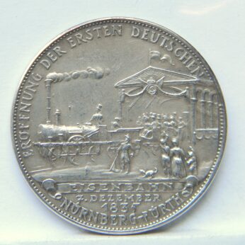 Karl Goetz 1st German Railroad silver medal