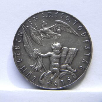 Karl Goetz 1936 Frederick The Great silver medal