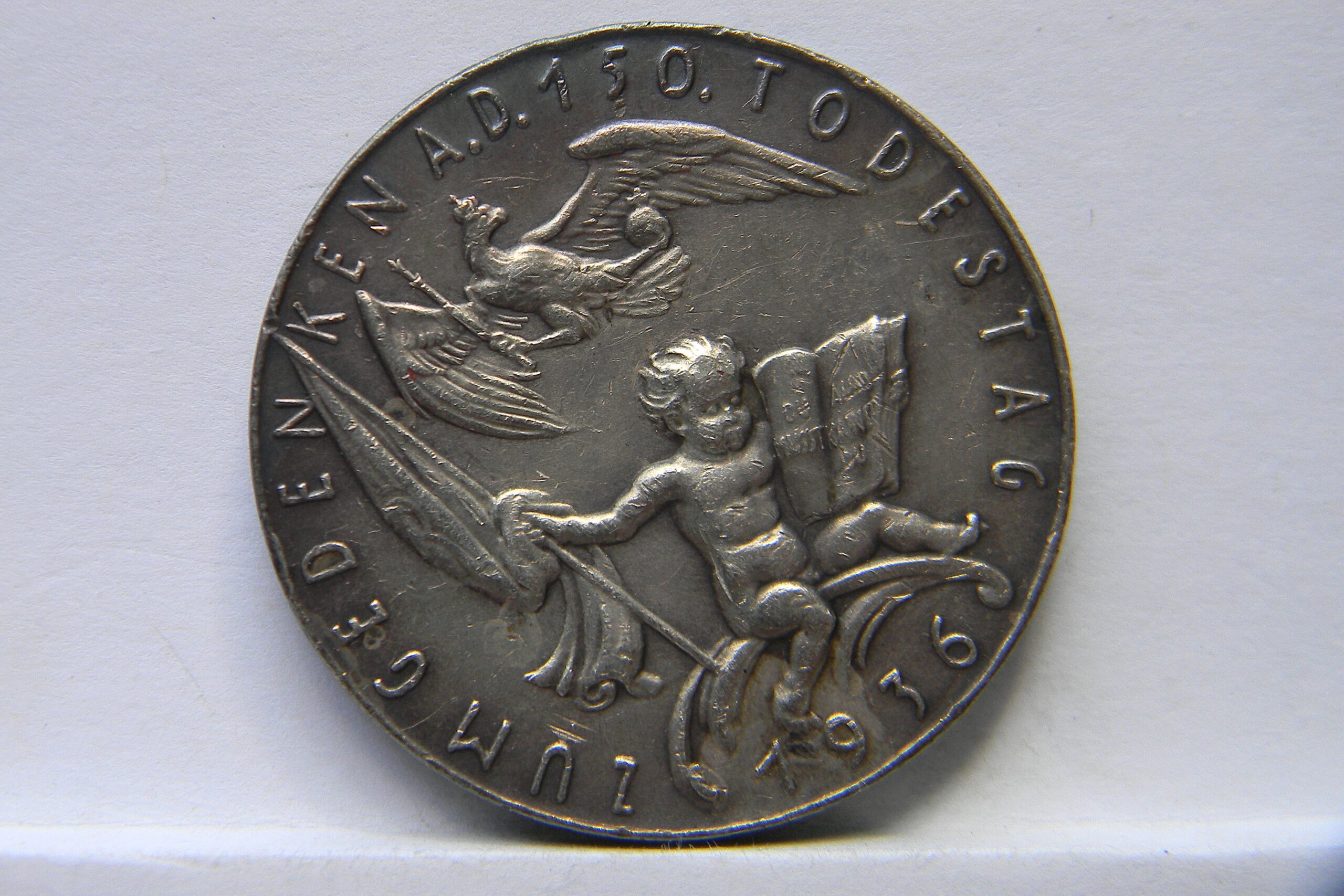 Karl Goetz 1936 Frederick The Great silver medal