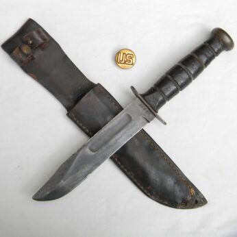 WW2 Ka-Bar MK2 fighting knife