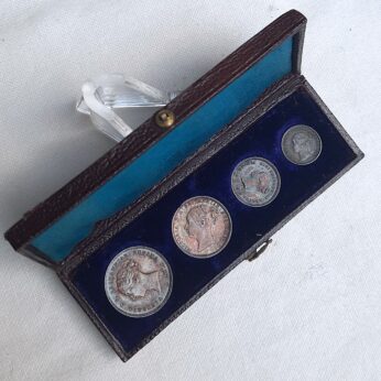 United Kingdom 1885 silver Maundy money