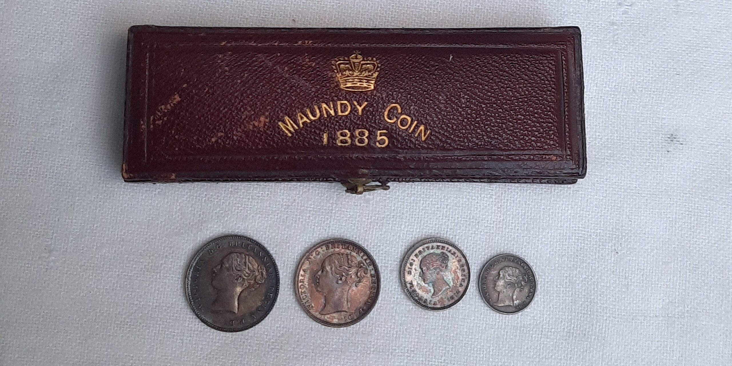United Kingdom 1885 silver Maundy money