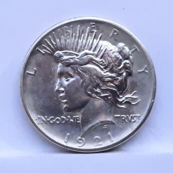 USA 1921 silver Peace Dollar