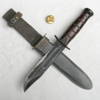 WW2 Ka-Bar USN MK2 fighting knife