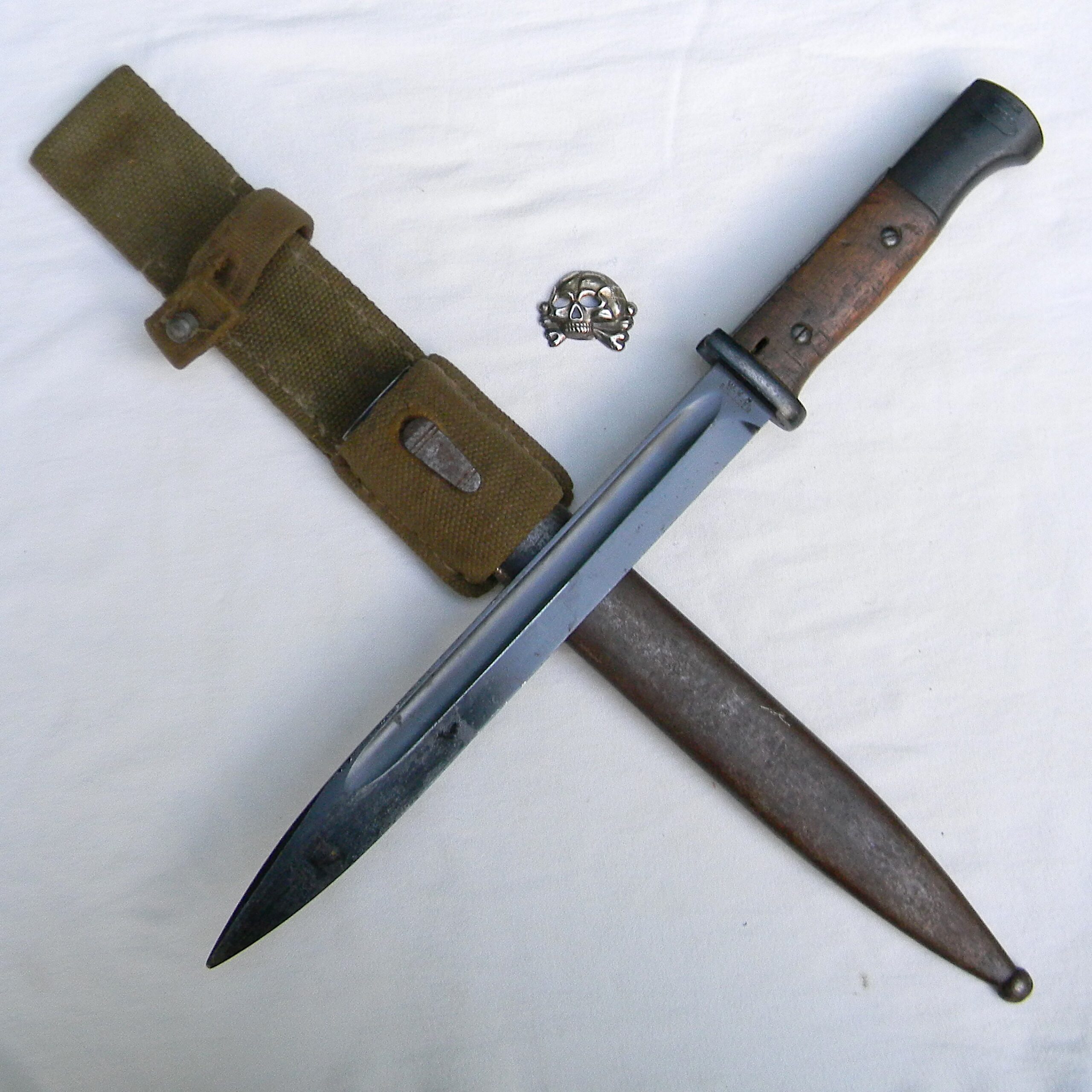 Germany WKS Africa Korps K98 bayonet