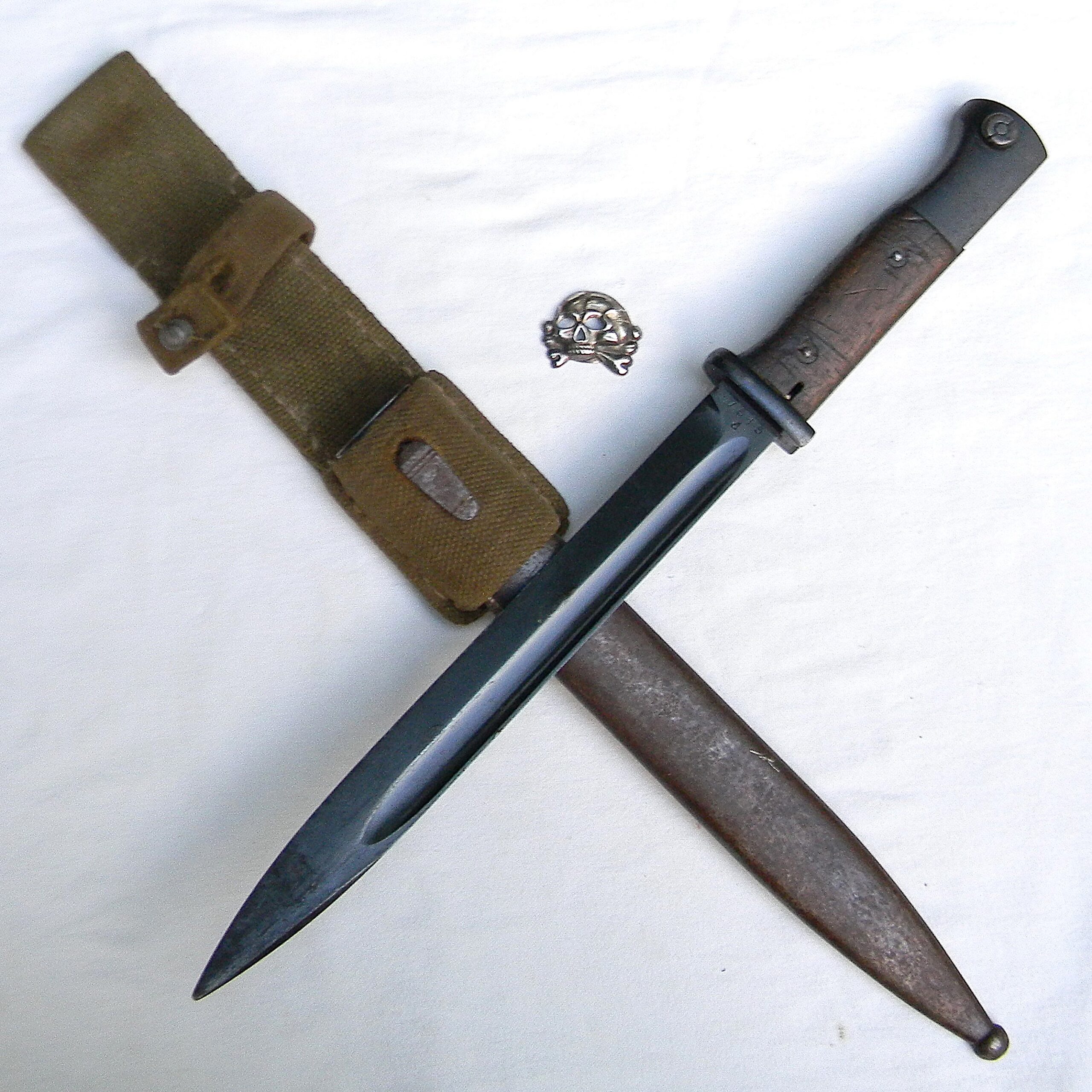 Germany WKS Africa Korps K98 bayonet