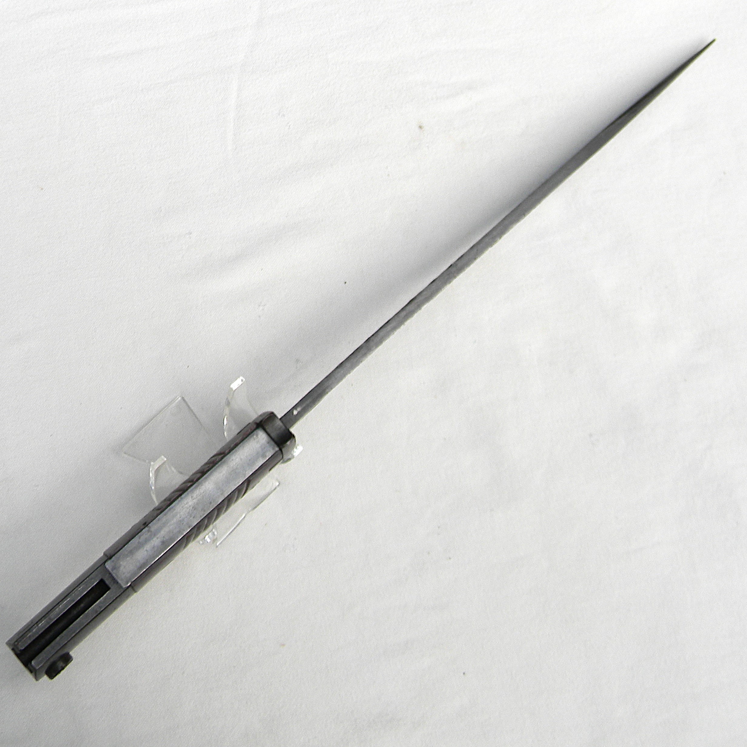 Germany WW2 rare unused matching serials K98 bayonet made by Friedrich Herder Abr Sohn in 1943; original scabbard, leather frog - Image 12