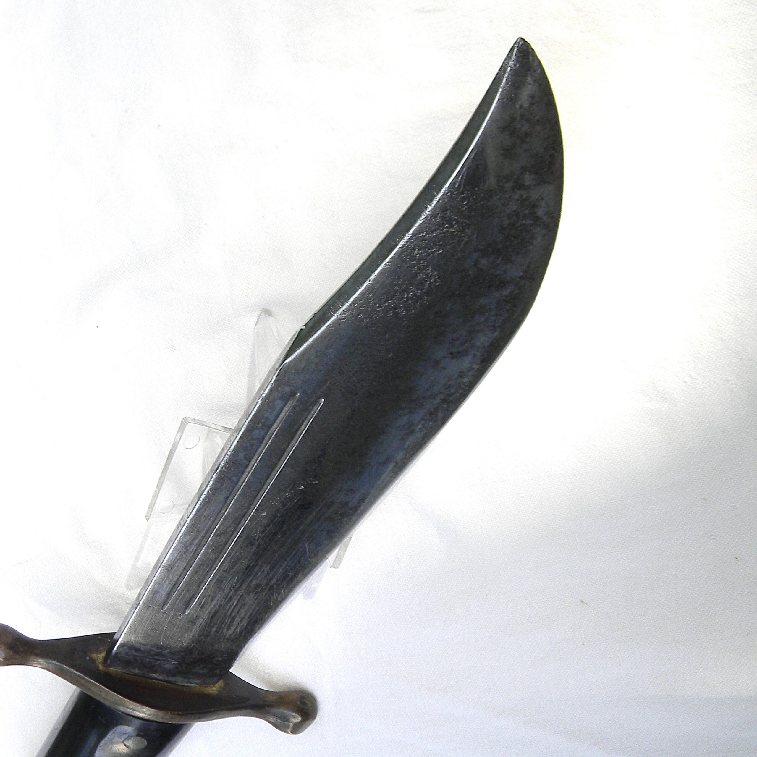 USA WW2 era Case XX V44 survival/fighting knife - part of USAF bail-out kit, original scabbard; rare type - Image 12