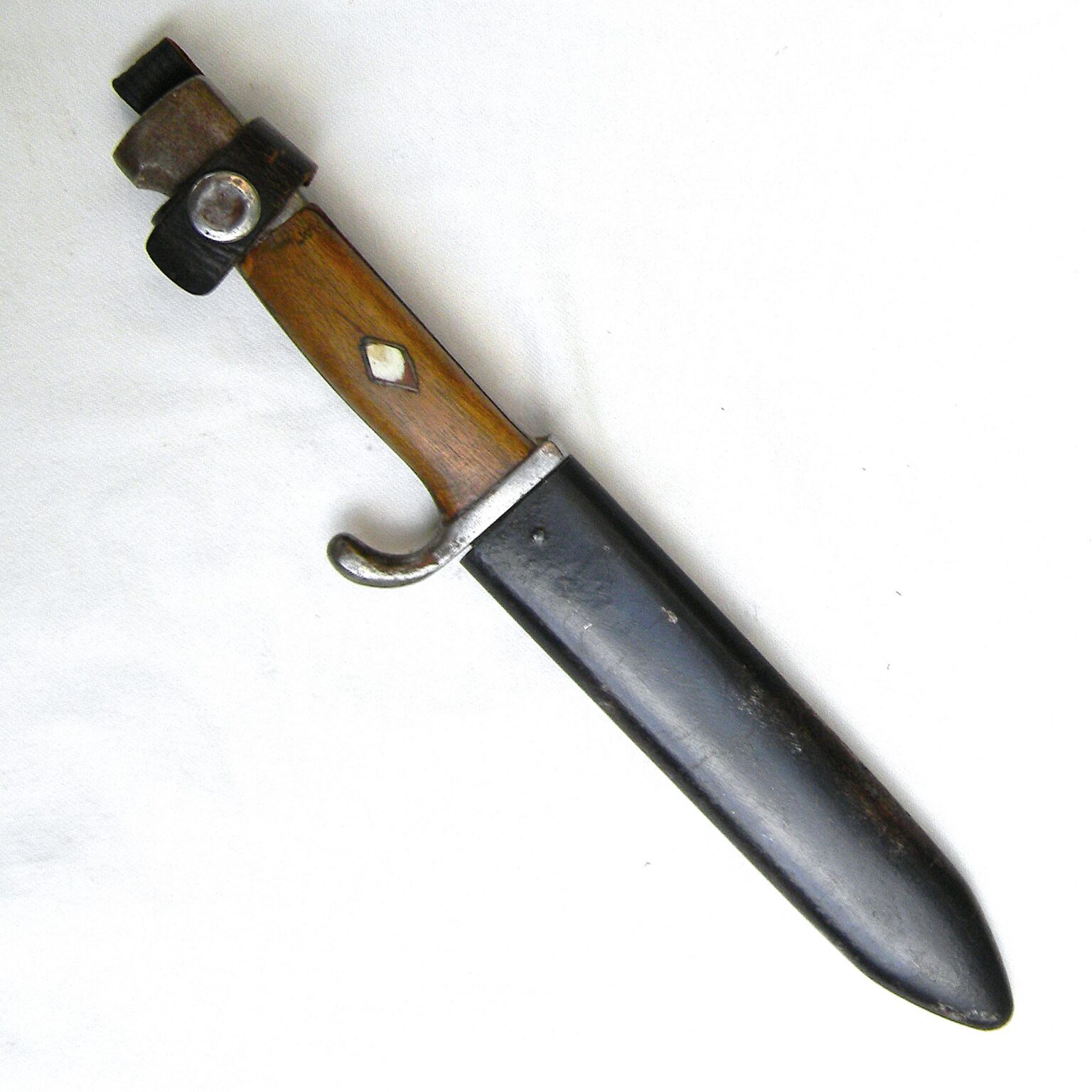 Germany WW2 Hitler Youth Knife, original metal scabbard
